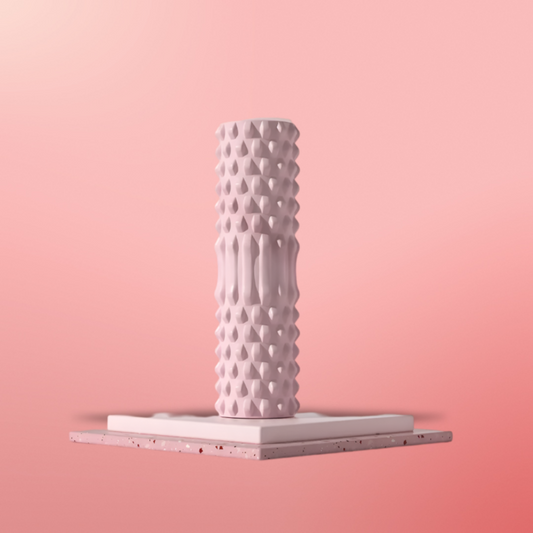 Menstrual Yoga Foam Roller Pink